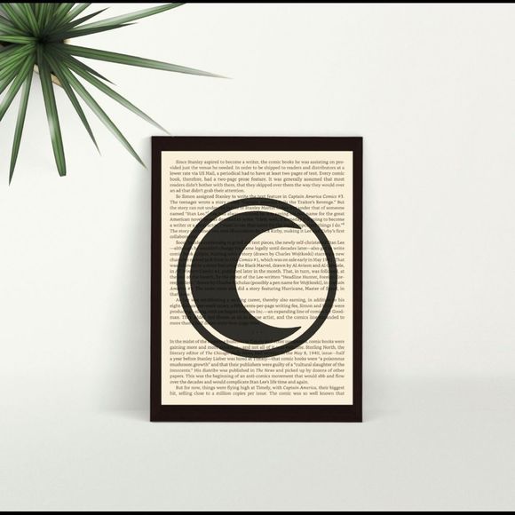 Other - Moon Knight Book Page Print